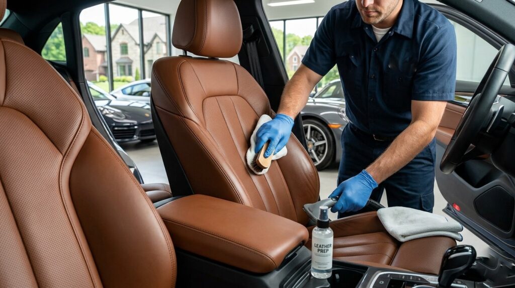 Auto Leather Cleaning in Upper St Clair, PA